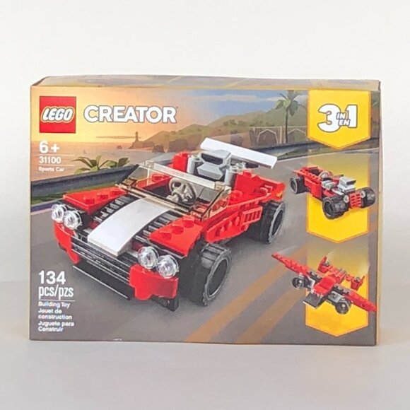 Lego Brand New Creator - Sports Car 31100 (hot rod & old-fashioned plane ) - Picture 7 of 10